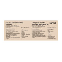 LED 3W VERTICAL STEP LIGHT - 65-405