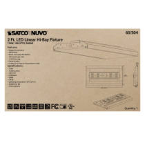 110W LED 2FT LINEAR HI-BAY - 65-504