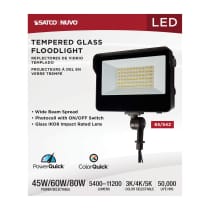 LED WATT/CCT SELECTABLE FLOOD - 65-542