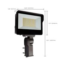 LED WATT/CCT SELECTABLE FLOOD - 65-543