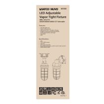 LED ADJUSTABLE VAPOR TIGHT - 65-550