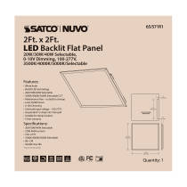 2X2 LED BACKLIT FLAT PANEL - 65-571R1