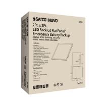 2X2 LED EM BACKLIT FLAT PANEL - 65-585