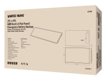 2X4 LED EM BACKLIT FLAT PANEL - 65-586