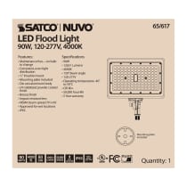 90W LED FLOOD LIGHT - 65-617