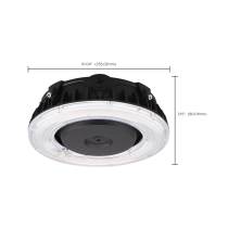 25W LED CANOPY W/ SENSOR PORT - 65-624R1