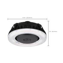 40W LED CANOPY W/ SENSOR PORT - 65-626R1