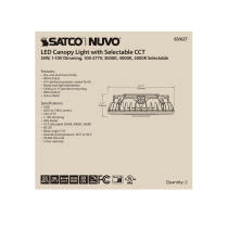 55W LED CANOPY LIGHT - 65-627