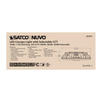 100W LED CANOPY LIGHT - 65-631