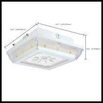 LED WIDE BEAM ANGLE CANOPY - 65-635