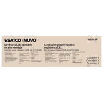 135W LED ADJUSTABLE HIGH BAY - 65-644R1