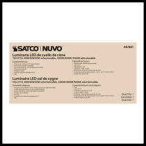 LED GOOSENECK BLACK FINISH - 65-661