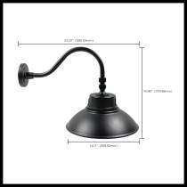 LED GOOSENECK BLACK FINISH - 65-661