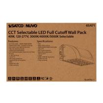 40W FULL CUTOFF WALL PACK - 65-671