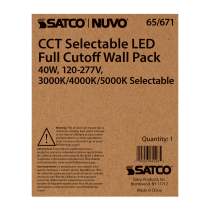 40W FULL CUTOFF WALL PACK - 65-671