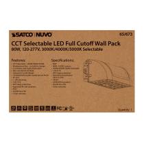 80W FULL CUTOFF WALL PACK - 65-673