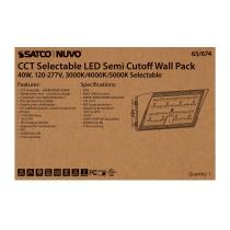 60W SEMI CUTOFF WALL PACK - 65-675