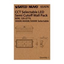 80W SEMI CUTOFF WALL PACK - 65-676