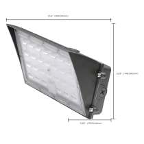 80W SEMI CUTOFF WALL PACK - 65-676