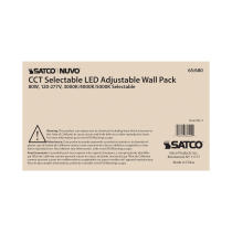 80W ADJUSTABLE WALL PACK - 65-680