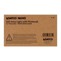 29W LED AREA LIGHT W/PHOTOCELL - 65-681