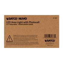 60W LED AREA LIGHT W/PHOTOCELL - 65-683