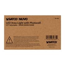 40W LED AREA LIGHT W/PHOTOCELL - 65-685