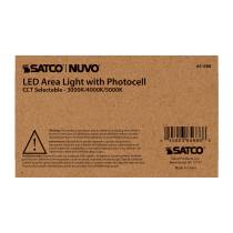 60W LED AREA LIGHT W/PHOTOCELL - 65-686