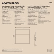 2X2 SINGLE BASKET TROFFER - 65-690