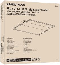 2X2 SINGLE BASKET TROFFER - 65-690