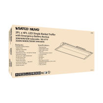 2X4 EM SINGLE BASKET TROFFER - 65-693