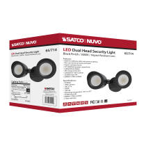 LED 2 BULLET HEAD SECURITY LGT - 65-714