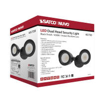 LED 2 BULLET HEAD SECURITY LGT - 65-720