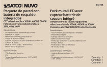 EM WALL PACK CCT & WATT ADJ - 65-754