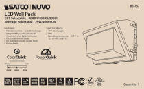 LED WALL PACK CCT & WATT ADJ - 65-757