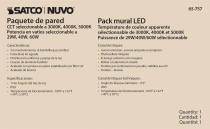 LED WALL PACK CCT & WATT ADJ - 65-757