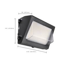 LED WALL PACK CCT & WATT ADJ - 65-757