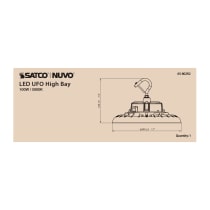 LED UFO HIGHBAY 100W/5000K - 65-802R2