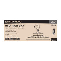 LED UFO HIGHBAY CCT & WATT ADJ - 65-812