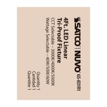 4' LED TRI-PROOF LINEAR - 65-831R1