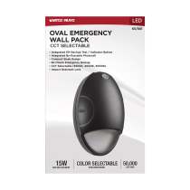 LED SMALL EM WALL PACK BLACK - 65-881