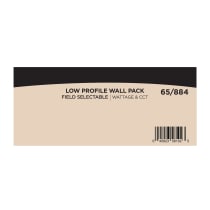 LED LOW PROFILE WALL PACK - 65-884
