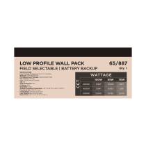 LED EM LOW PRO WALL PACK - 65-887