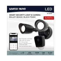 BULLET SEC LGT W/ CAMERA - BK - 65-901R1