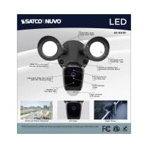 BULLET SEC LGT W/ CAMERA - BK - 65-901R1