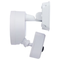 RECT SEC LGT W/ CAM-WHITE - 65-920