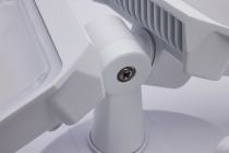 RECT SEC LGT W/ CAM-WHITE - 65-920