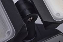 RECT SEC LGT W/ CAM-BLACK - 65-921