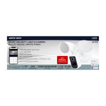 BULLET SEC LGT W/ CAM-WHI - 65-930