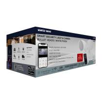 BULLET SEC LGT W/ CAM-WHI - 65-930